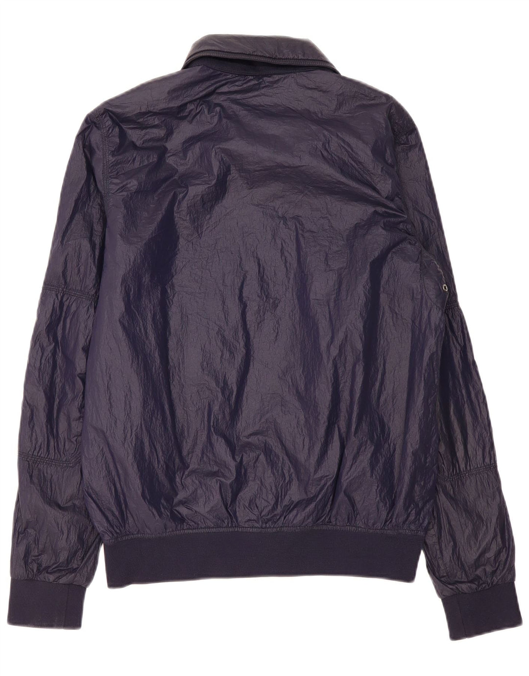 CALVIN KLEIN JEANS Chaqueta bomber para hombre UK 38 Medium Azul marino Nylon