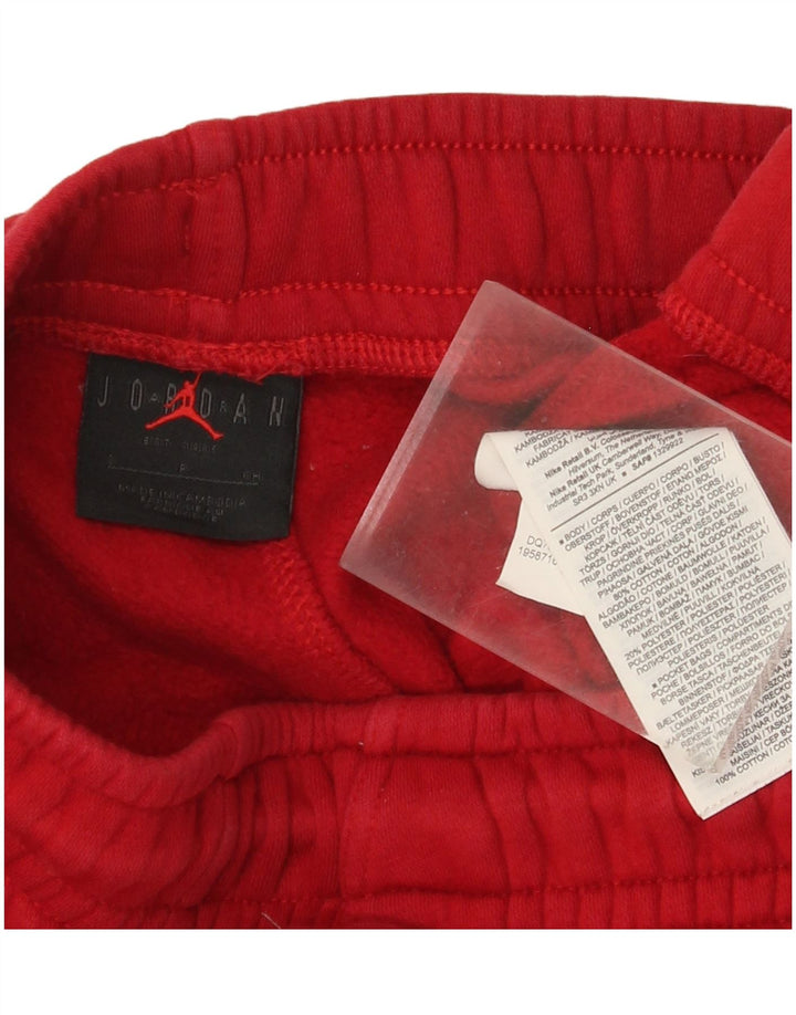 Jordan Hombre Chándal Pantalones Joggers Pequeño Algodón Rojo