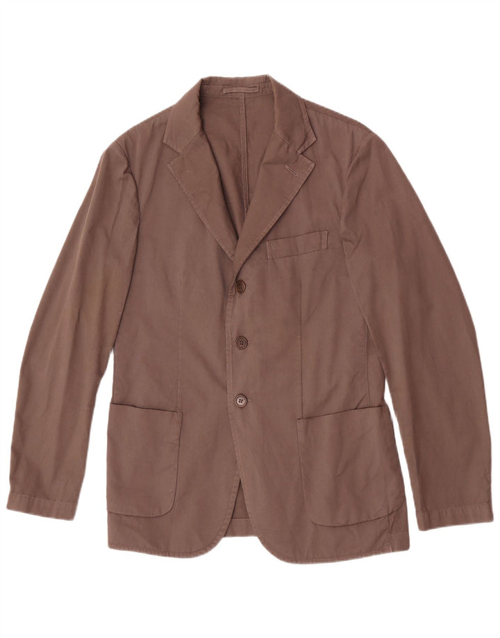 Aspesi Chaqueta tipo blazer de 3 botones para hombre UK 36 Small Brown