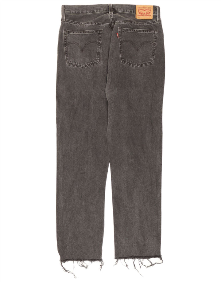 Vaqueros Levi's Mujer 501 Rectos W30 L30 Algodón Gris
