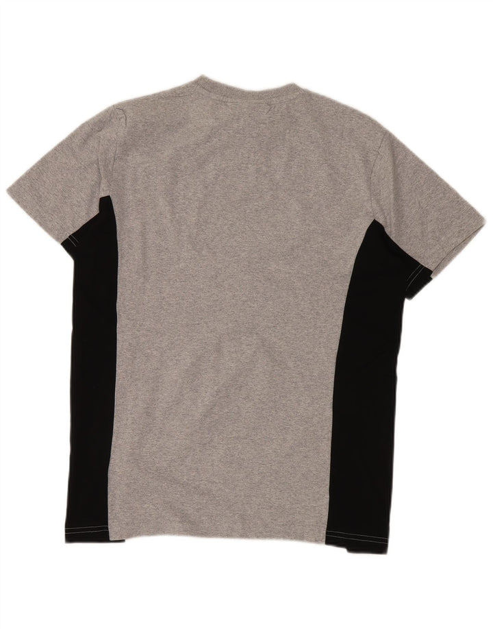 Fila Camiseta para hombre Top XS Gris Colorblock Algodón