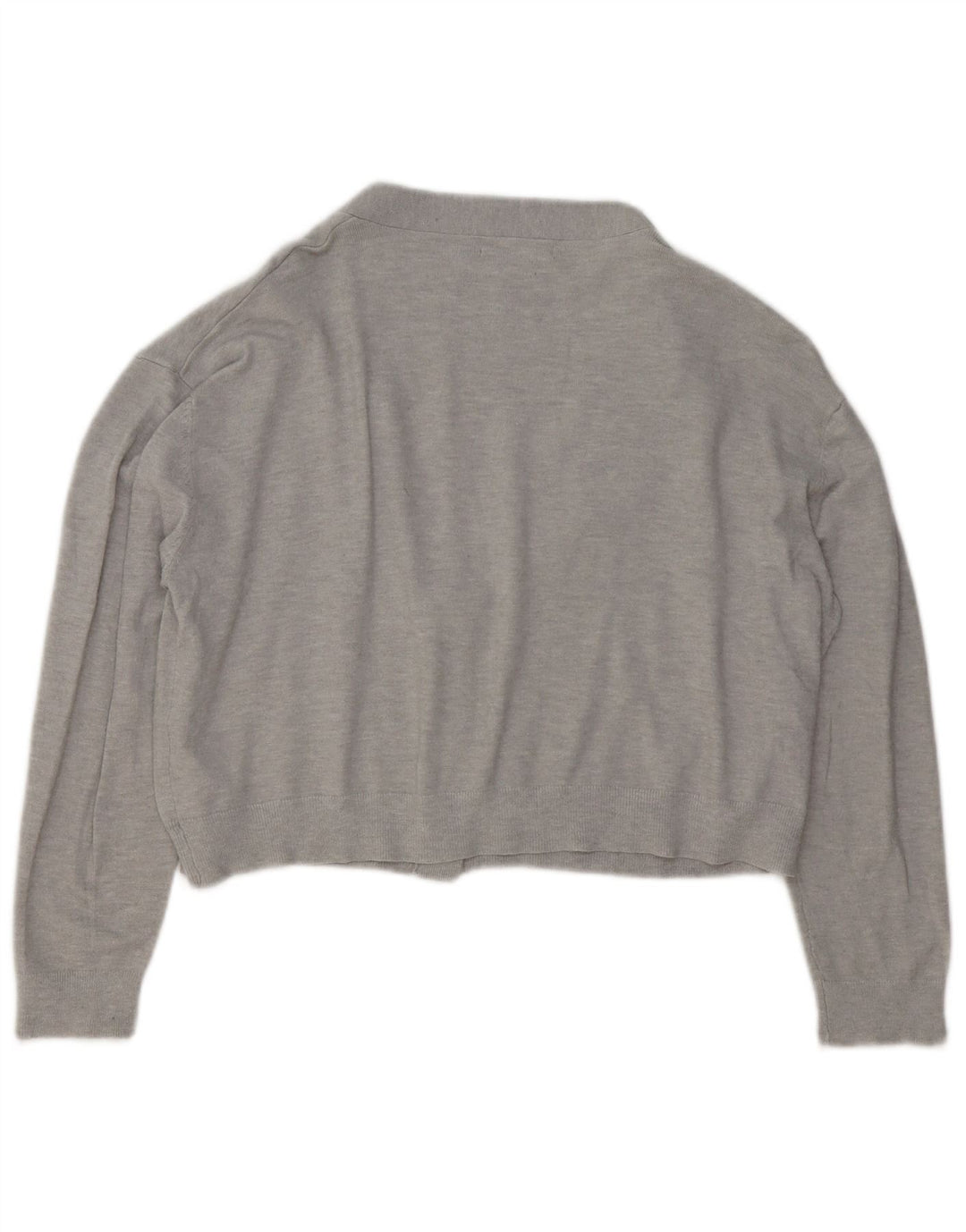 French Connection Cárdigan extragrande para mujer, talla S, color gris