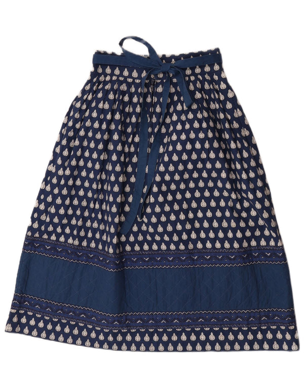 Charles Demery Falda Acampanada con Estampado Abstracto para Mujer W28 Azul Medio Bohemia