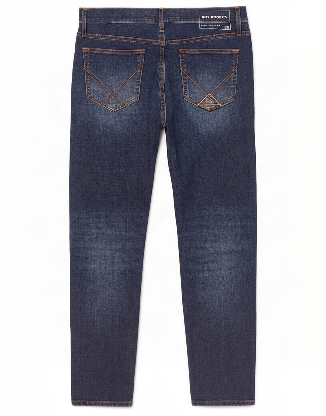 Roy Rogers Vaqueros ajustados para hombre W35 L30 Algodón azul