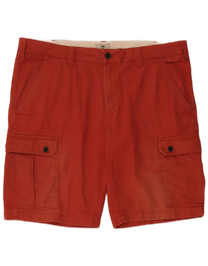 Timberland Pantalones cortos cargo para hombre W40 XL Algodón rojo