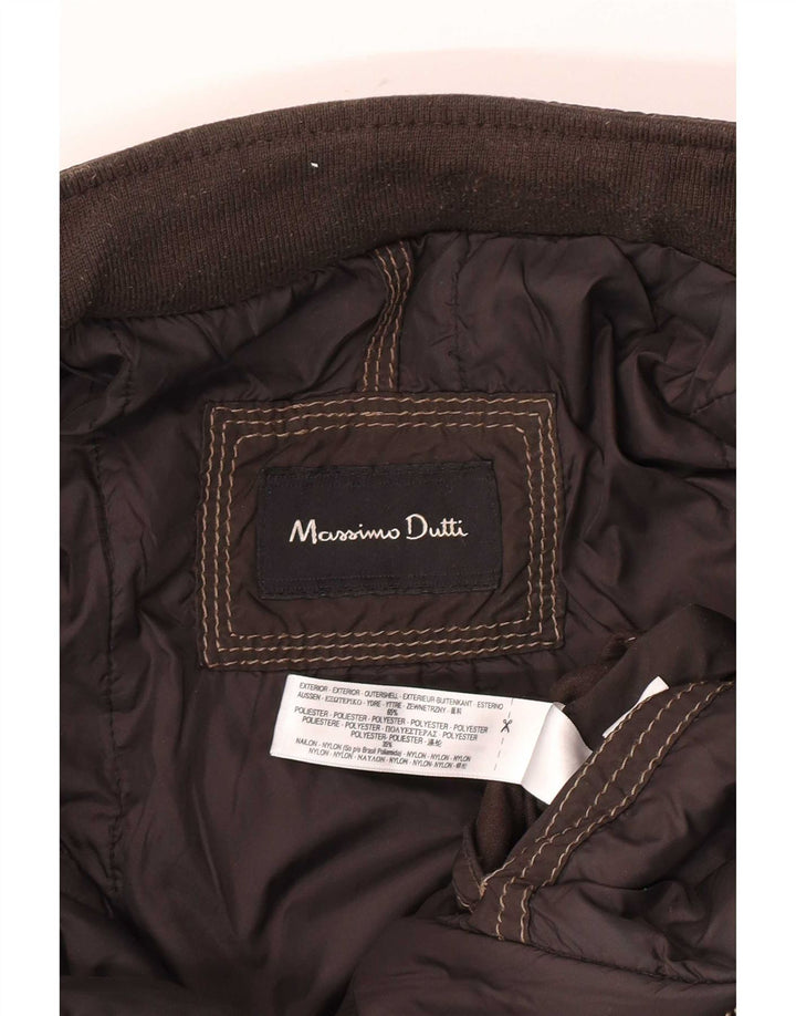 Chaqueta acolchada para hombre Massimo Dutti Grande Poliéster marrón