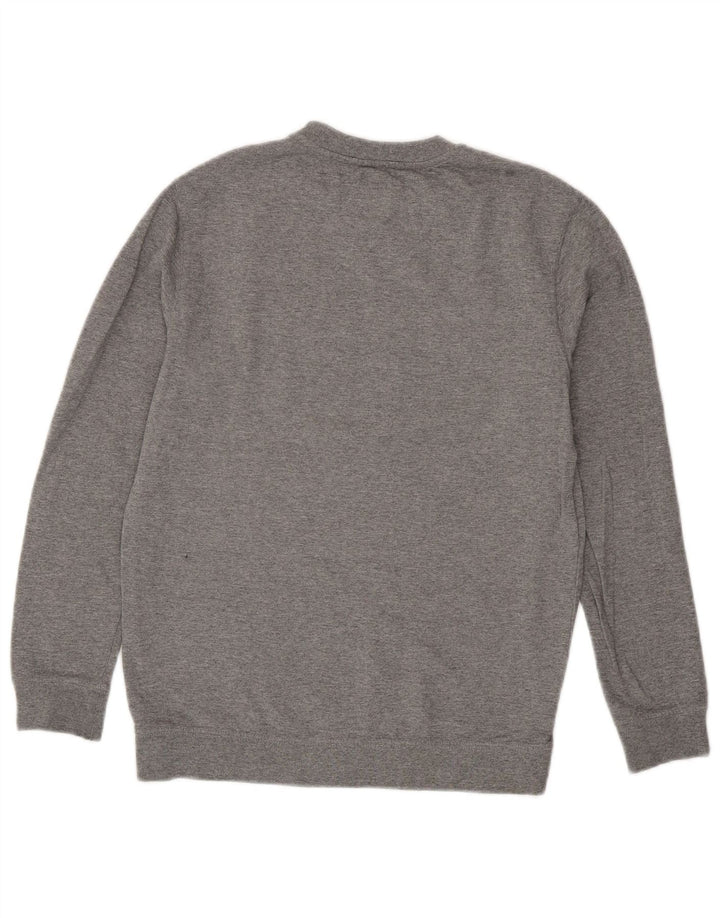 VANS Sudadera gráfica para mujer, jersey, Reino Unido 40, talla grande, gris