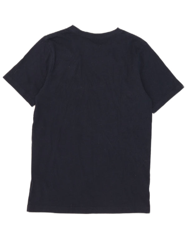 Converse Camiseta Gráfica para Niños Top 13-14 Años XL Azul Marino Algodón
