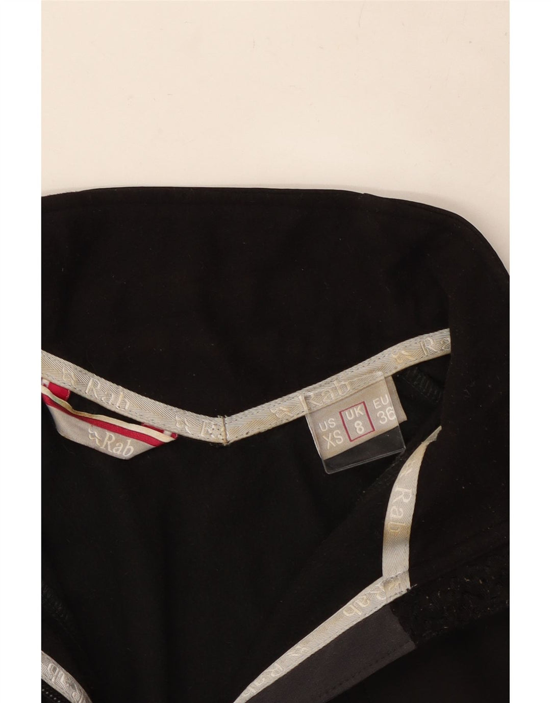 RAB Chaqueta cortavientos para mujer UK 8 Small Black Colourblock