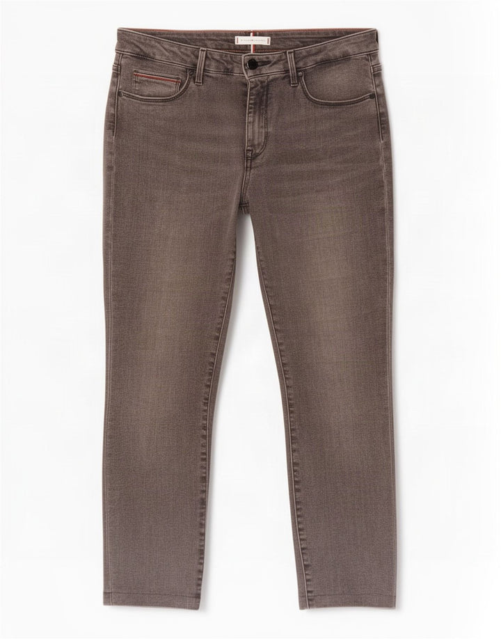 Vaqueros Tommy Hilfiger Mujer Crop Slim W30 L25 Gris