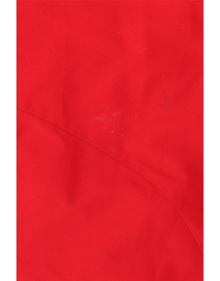 Adidas - Chaqueta de chándal para hombre, talla 42/44, poliéster color rojo grande