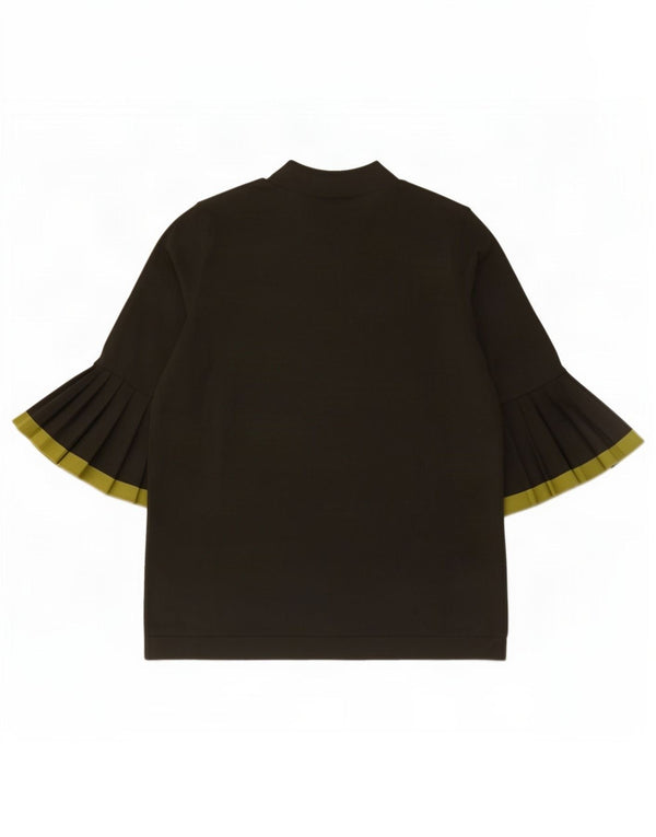 Cos Top para mujer manga 3/4 UK 10 Small Green Viscosa