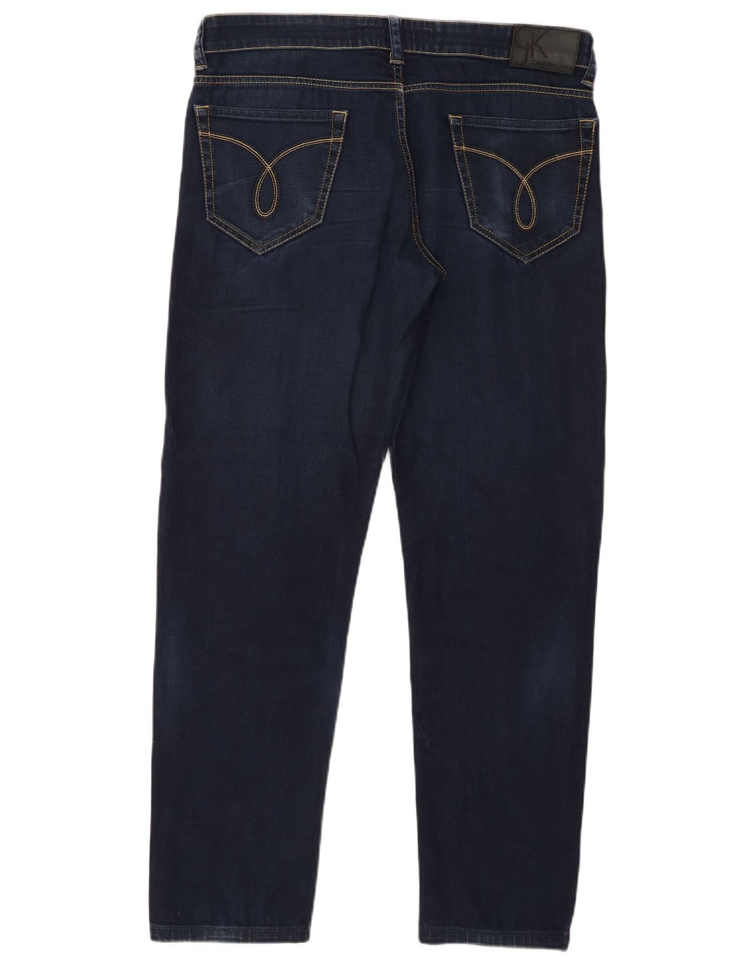 Vaqueros ajustados para mujer Calvin Klein W33 L29 Algodón azul marino