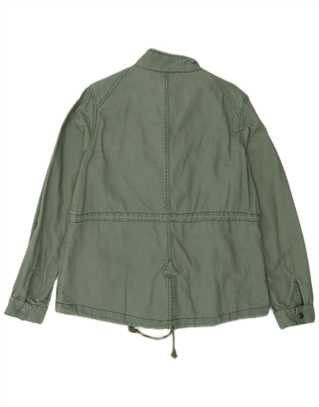 MONSOON Chaqueta utilitaria para mujer UK 40 Large Green Ramie