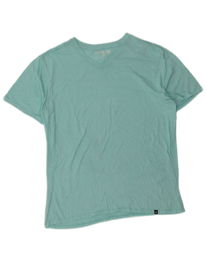 Hurley Hombre Camiseta Top Grande Turquesa Poliéster