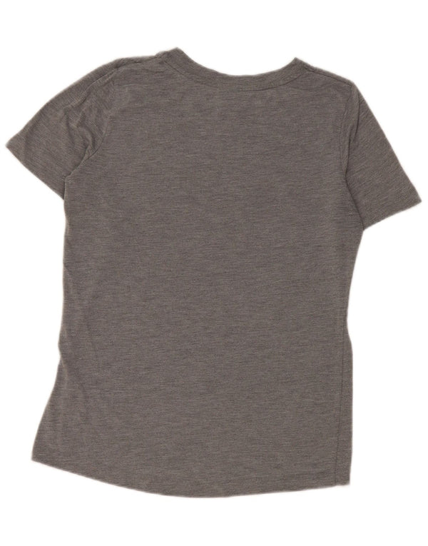 Nike Camiseta gráfica para hombre Top XS Gris Poliéster