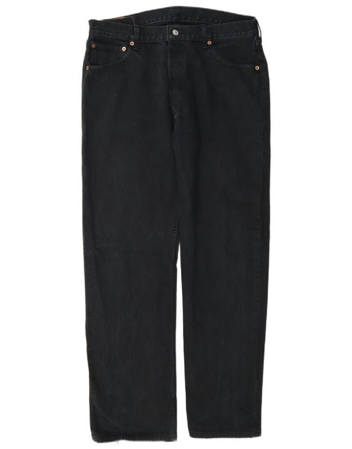 Levi's Hombre 501 Vaqueros Rectos W34 L32 Azul Marino