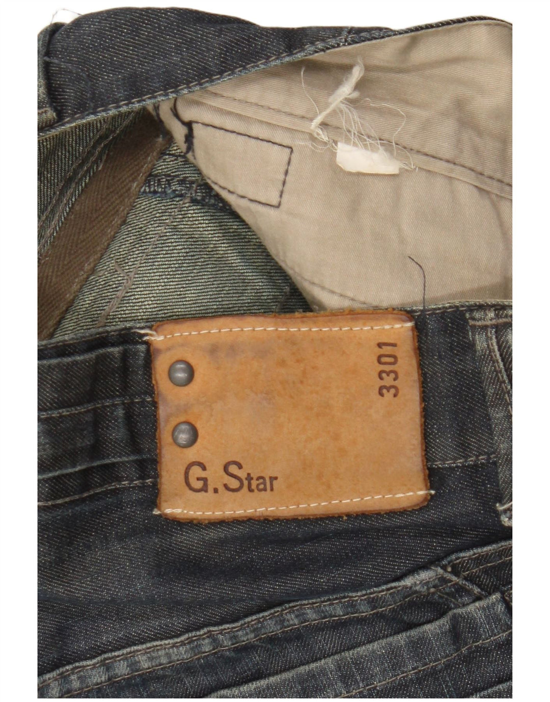 Vaqueros G-Star Hombre Cargo Slim W34 L31 Azul Marino