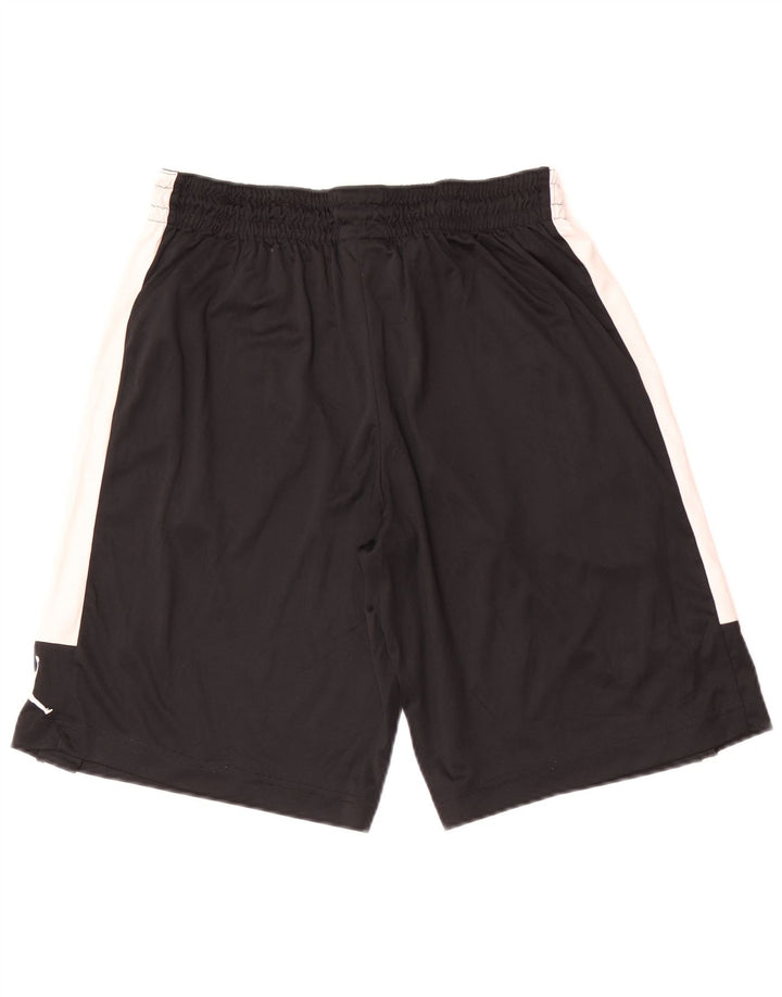 Jordan - Pantalones cortos deportivos de ajuste estándar para hombre, talla grande, color negro, poliéster