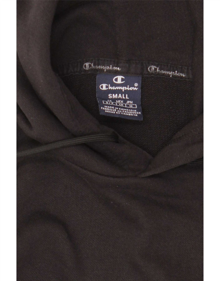 Champion Sudadera Con Capucha Gráfica Para Hombre Jersey Pequeño Negro