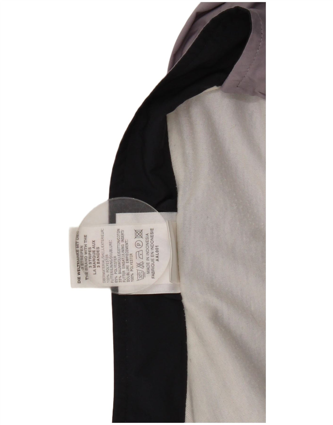 Adidas - Chaqueta de chándal para mujer, talla 40, talla grande, color morado, poliéster