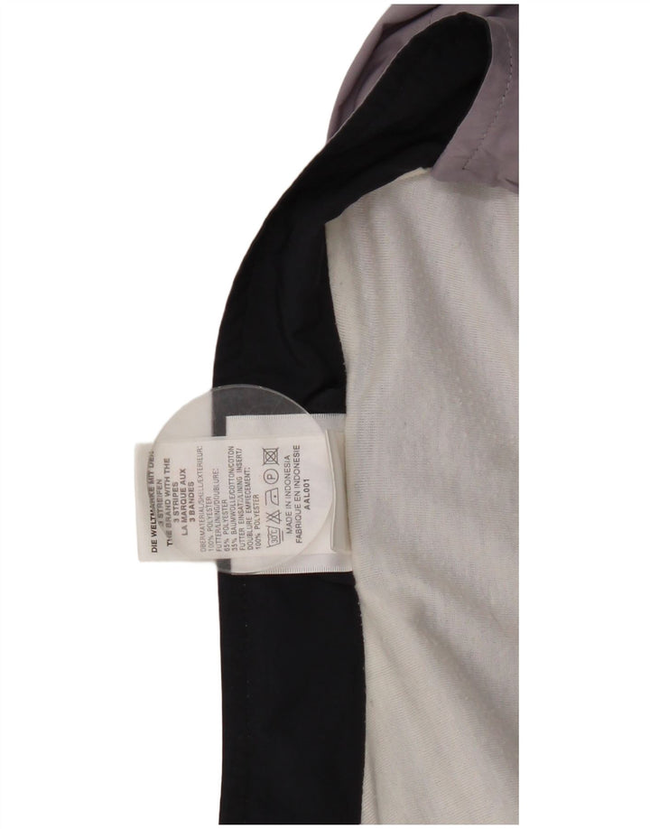 Adidas - Chaqueta de chándal para mujer, talla 40, talla grande, color morado, poliéster