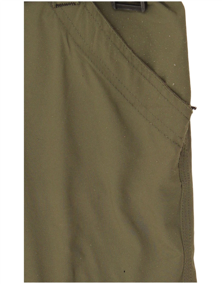 Pantalones cortos cargo gráficos vintage para hombre grandes W34 color caqui