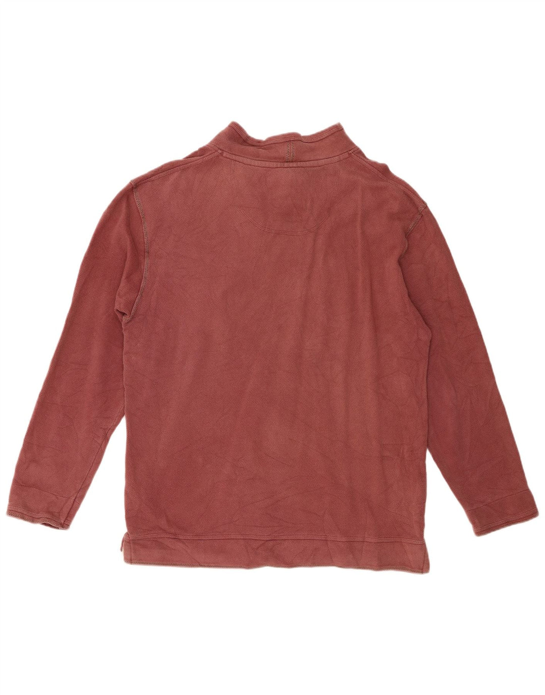Weird Fish - Sudadera con cuello y cremallera para hombre, color marrón medio, algodón