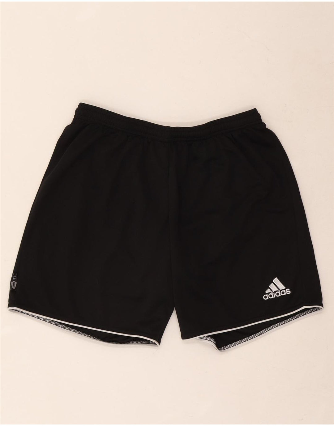 Adidas Mens Climalite Sport Shorts Medio Negro Poliéster