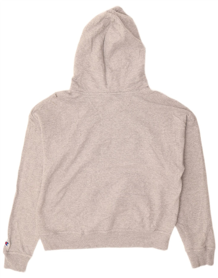 CHAMPION Jersey con capucha extragrande para mujer UK 10 Small Grey
