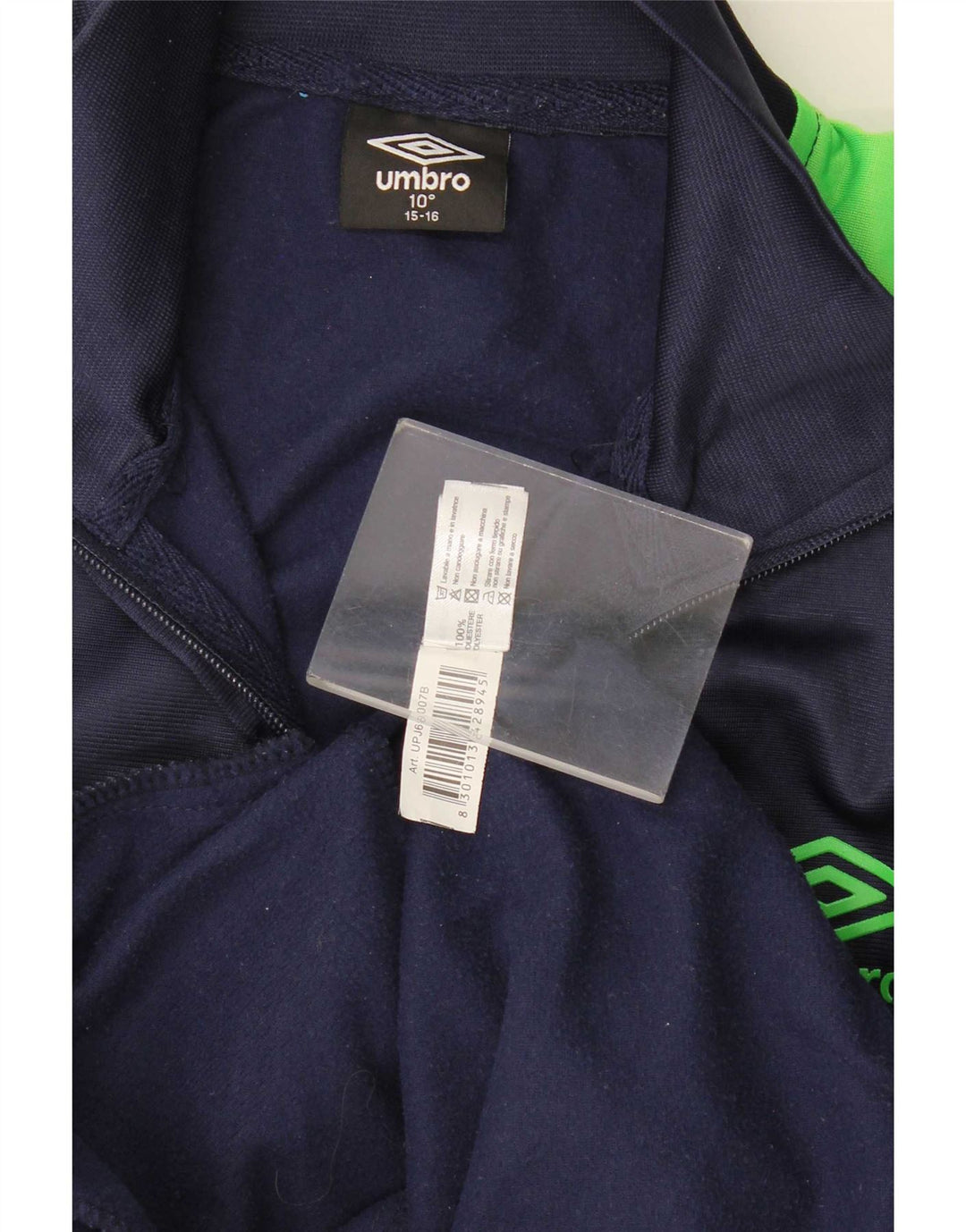 Lotto Chaqueta de chándal para niño 15-16 años Azul marino Poliéster color block