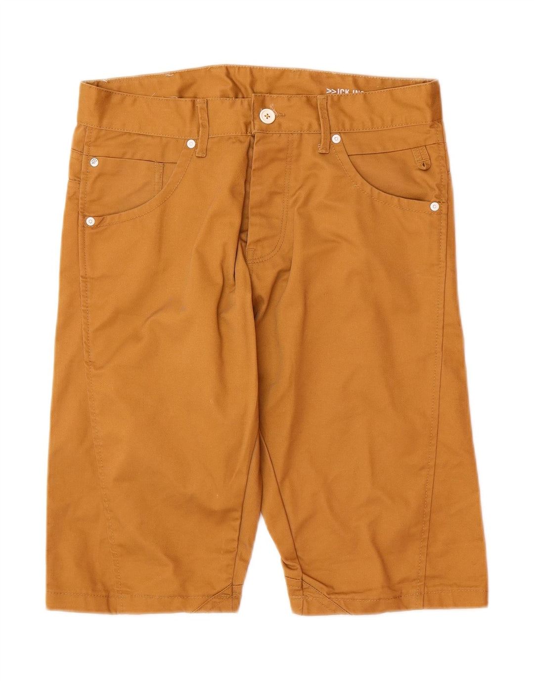 JACK & JONES Mens Casual Shorts W33 Large Brown Cotton