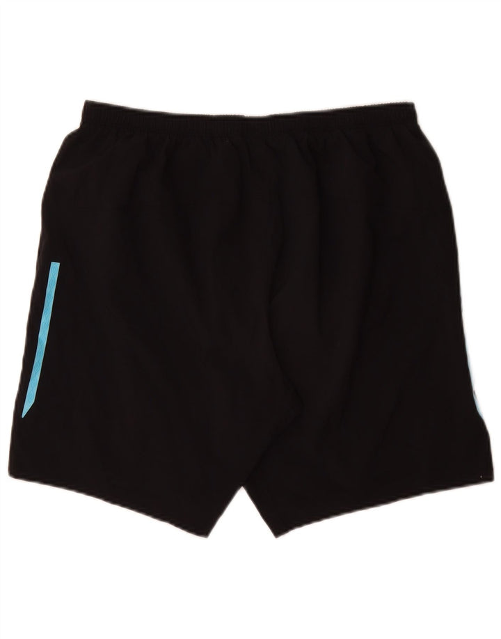 Pantalones Cortos Deportivos Umbro Hombre Poliéster Negro Mediano