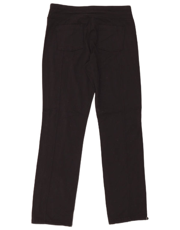 ATHLETA Pantalones de chándal para mujer UK 44 Medium Black Nylon