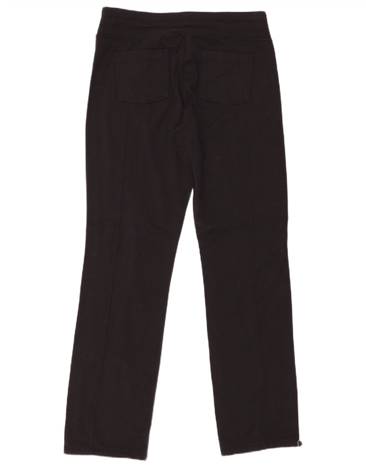 ATHLETA Pantalones de chándal para mujer UK 44 Medium Black Nylon
