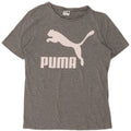 PUMA Camiseta gráfica para hombre Top XS Gris moteado