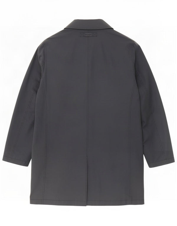 Gant Mens Overcoat UK 38 Medium Navy Blue