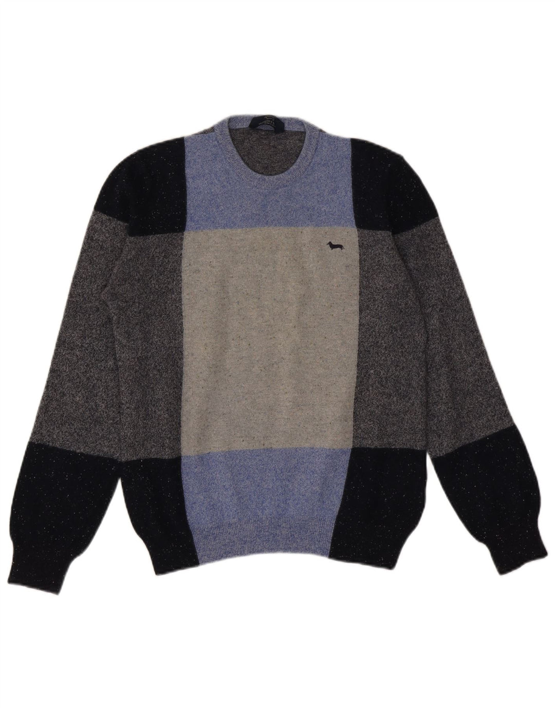 Harmont & Blaine - Jersey de cuello redondo para hombre, talla grande, multicolor