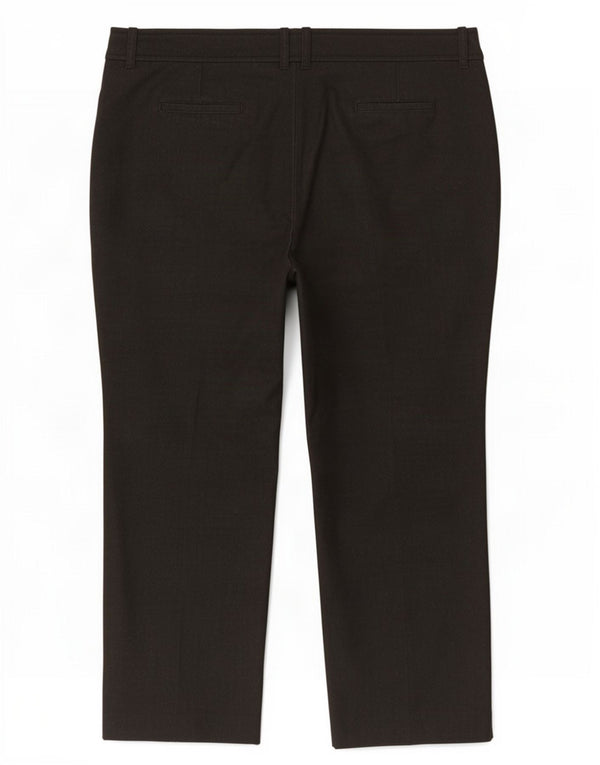 Marks & Spencer Pantalones Casuales Rectos para Mujer UK 46 Large W36 L26 Negro