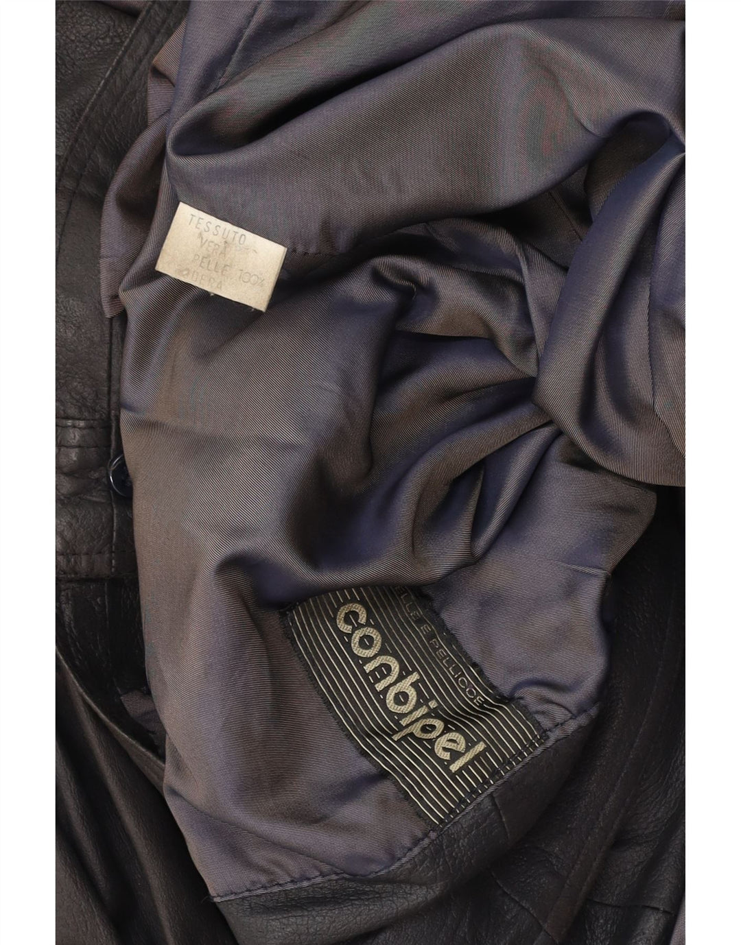 CONBIPEL Chaqueta de cuero extragrande para mujer UK 18 XL Cuero marrón