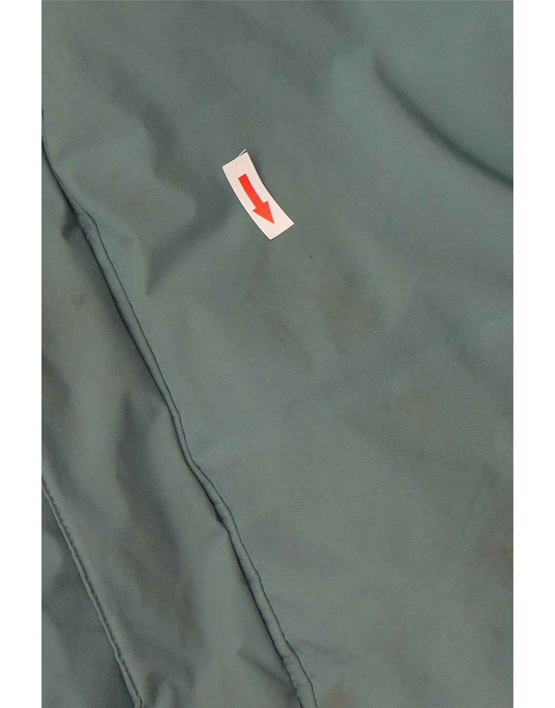 COLUMBIA Abrigo acolchado con capucha para hombre ES 38 Azul medio Poliéster con bloques de color