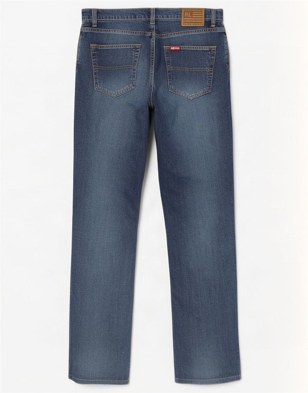 Ralph Lauren - Vaqueros rectos para mujer US 10 grande W31 L28 algodón azul