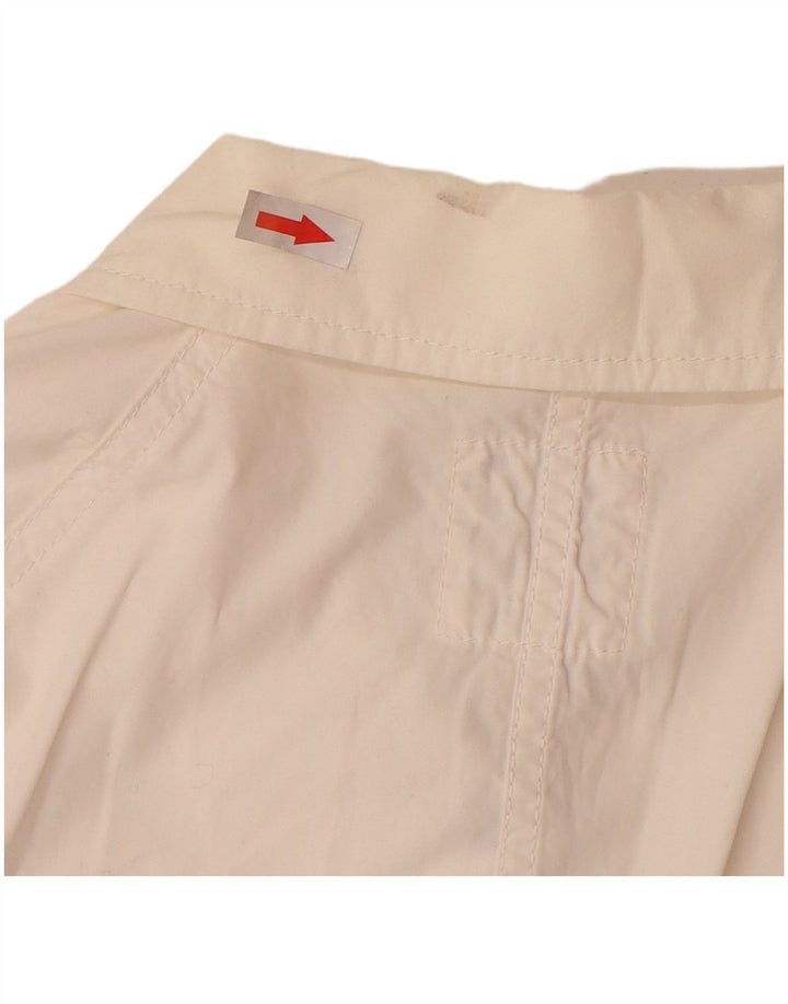 Vans Chaqueta Bomber para Mujer UK 10 Small White Cotton