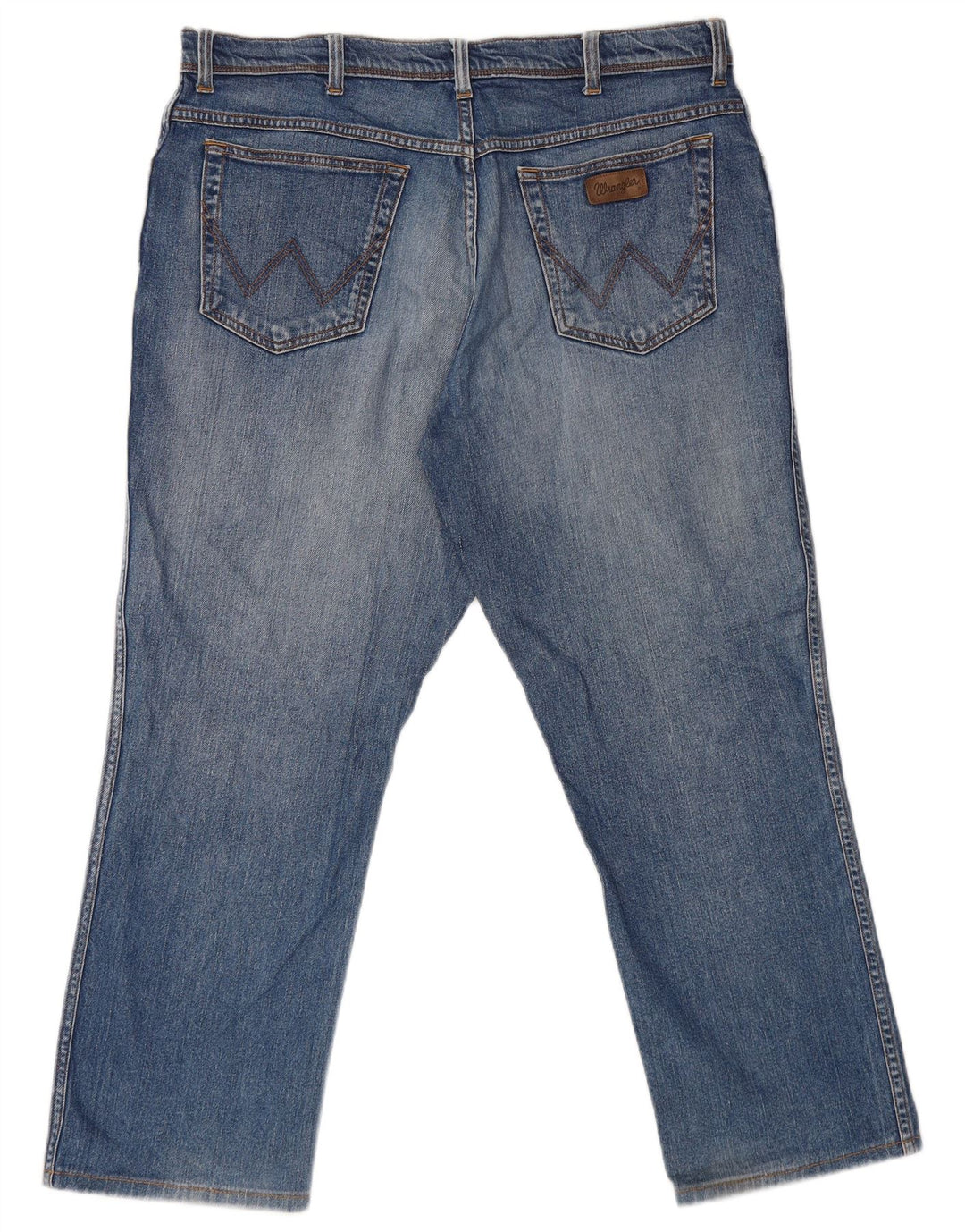 Wrangler Vaqueros Rectos Texas Para Hombre W38 L27 Algodón Azul