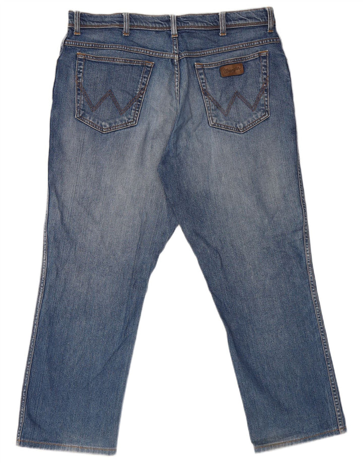 Wrangler Vaqueros Rectos Texas Para Hombre W38 L27 Algodón Azul
