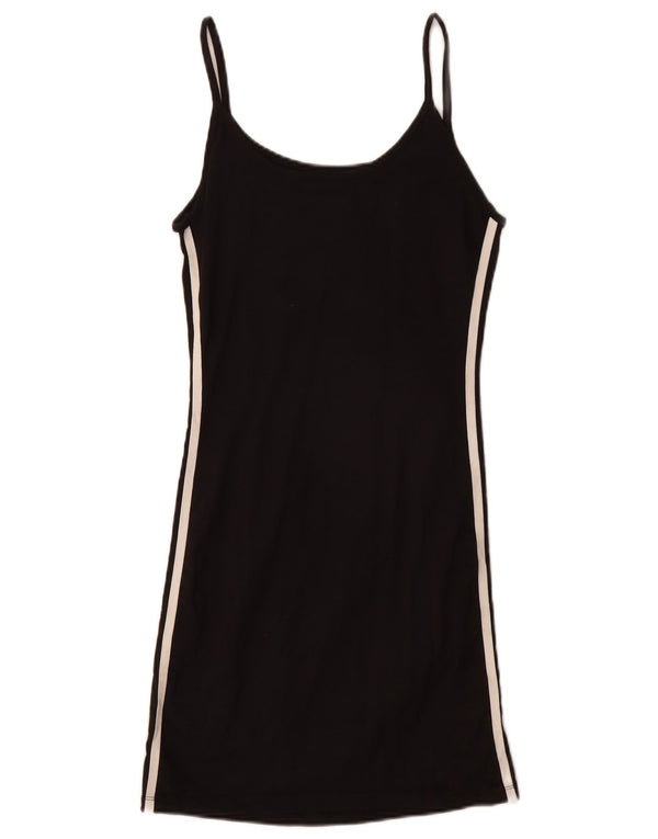 Adidas Vestido ajustado para mujer Reino Unido 10 Pequeño Algodón negro