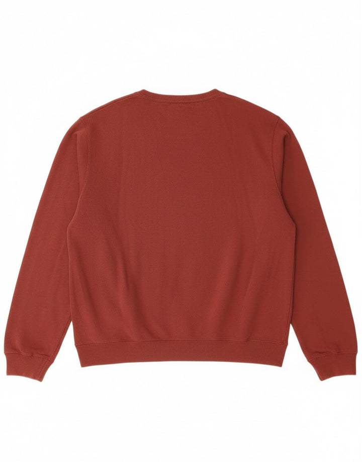 Levi's Hombre Sudadera Gráfica Jumper Large Granate Algodón