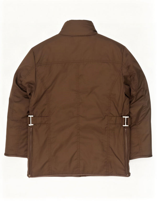 Nangaparbat Chaqueta utilitaria acolchada para hombre UK 42/44 XL Poliamida marrón