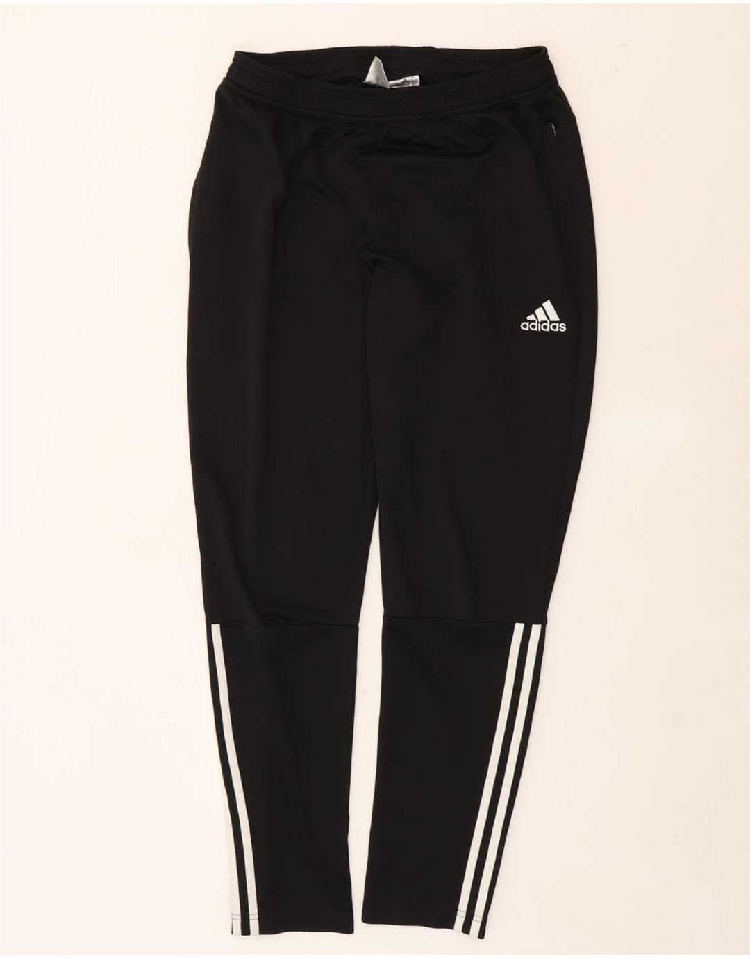 ADIDAS Mens Tracksuit Trousers Large  Black Polyester Vintage Adidas and Second-Hand Adidas from Messina Hembry 