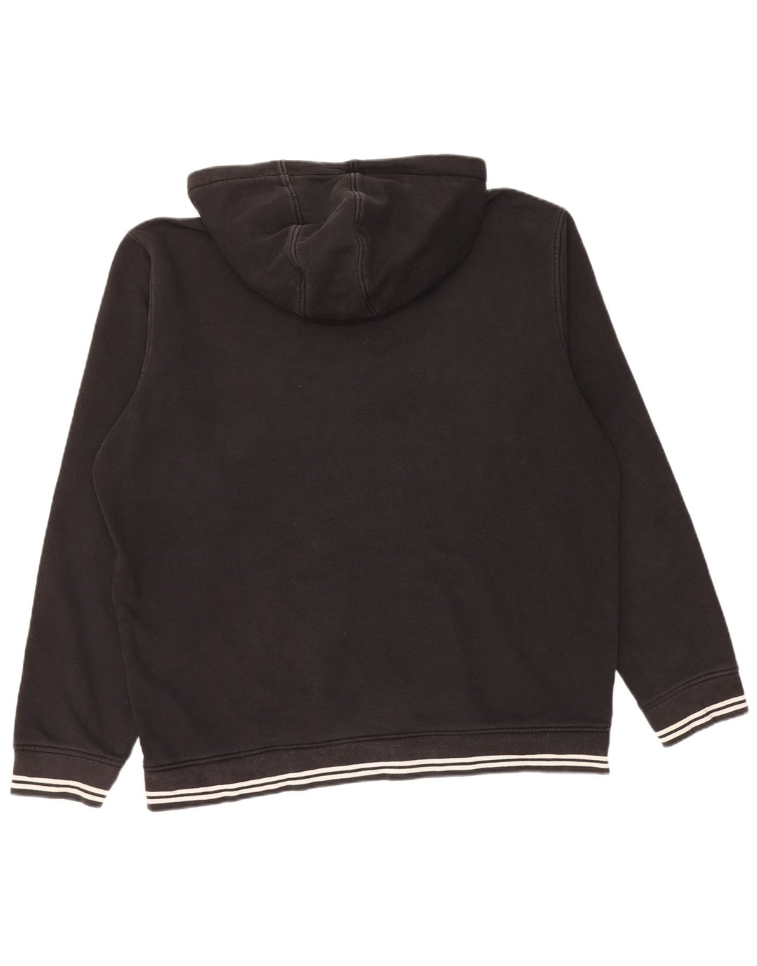 Ellesse Jersey con capucha gráfica para hombre 2XL Algodón negro